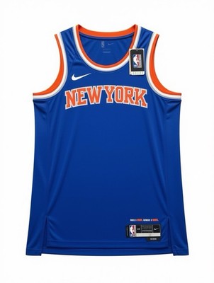 NBA Nike Dri-Fit New York Knicks Home Basketball Trikot Gr. L Neu mit Etikett UVP 125£