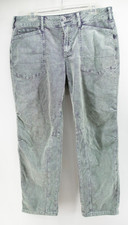 Pilcro Anthropologie The Wanderer Pants Women's Size 30 Green Corduroy Trousers