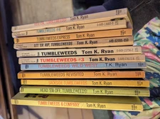 Tumbleweeds T.K. Ryan Humour Book Paperback Cowboy Vintage