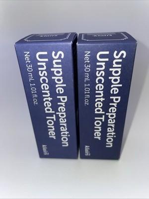 2Pc Klairs Supple Preparation Unscented Toner Travel 1.01fl oz Sealed