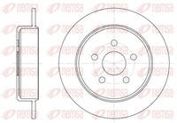 2X Bremsscheibe Remsa 6901.00 FüR PL Chrysler Cruiser Dodge Neon PT LE 270Mm 2