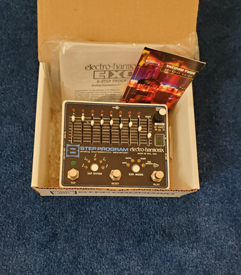 Used Electro-Harmonix EHX 8 Step Program Analog Expression Guitar Effects Pedal