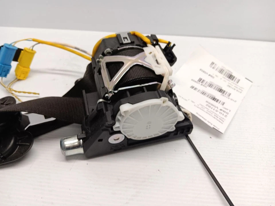 Cinturón de seguridad delantero izquierdo bmw x1 12-15 negro 72112991283 Foto 4 de 4