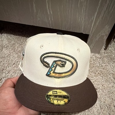 New Era Rushmore Tvb Arizona Diamondbacks  Fitted Cream/Brown 7 1/4