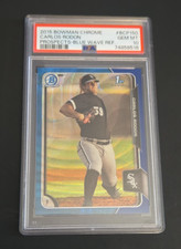 2015 Bowman Chrome Prospects Blue Wave Refractor Carlos Rodon #BCP150  PSA 10