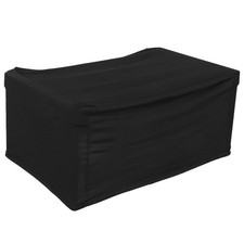 Reusable Black Ceiling Mount Projector Cover Snug Fit Stretch Fabric Protector