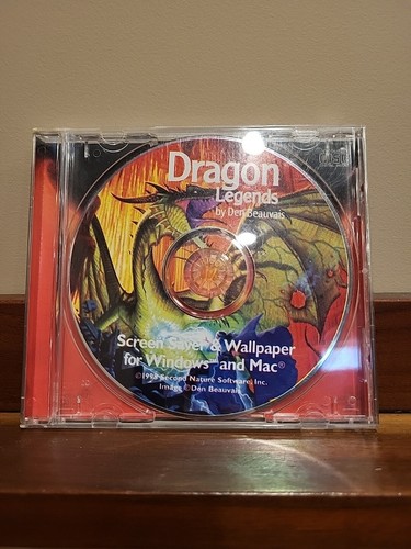 Dragon Legends Tapeta i wygaszacz ekranu Dan Beauvais PC/Mac 1998 Druga natura
