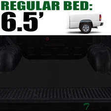 Topline For 1999-2007 Silverado/Sierra 6.5 Feet Rubber Truck Bed Mat Liner V2