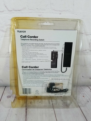 Southern New England Bell TL6121 Anrufschnur Telefon Aufnahme Schalter ROUGH - Bild 10 von 12