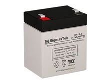 SigmasTek Replacement Battery For Universal Power UB1250 (D5741) 4.5 12V 5 AH F1