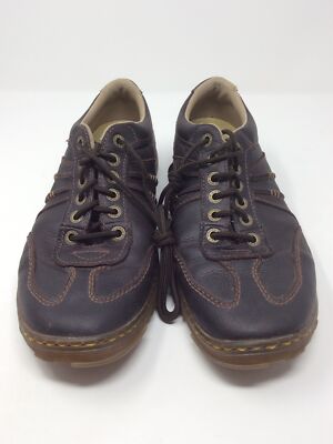 Dr. Martens Kurt Brown Leather Lace Up Comfort Casual Shoes 