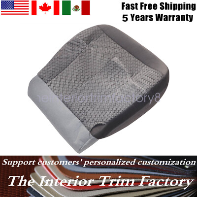 For 1999 2000 2001 2002 2003 Ford F150 XL XLT Quad-Cab Driver Bottom Seat Cover
