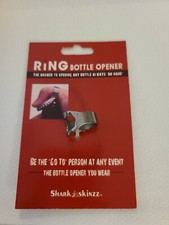 Stainless Steel Finger Ring Bottle Opener Bar Beer tool Silver