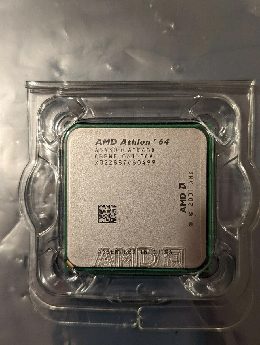 AMD Athlon 64 3000 512 KBソケット754 CPU