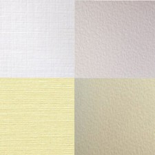 A4 Textured Card White / Ivory / Linen / Hammer / Smooth 300gsm HIGH QUALITY