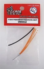 Gofer Racing 16005 x 1/24-1/25 Orange Prewired Distributor w/Aluminum Plug Boot