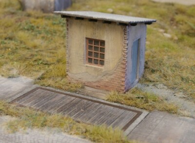 Model Scene 91504, 1:120/TT alte Wiegestation, Lasercut Bausatz