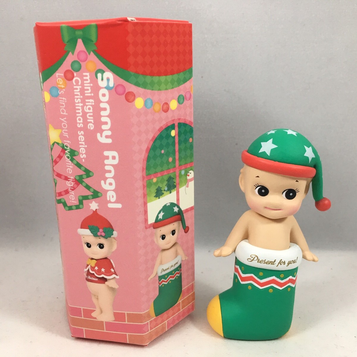DREAMS Christmas Stocking Baby Figurine Sonny Angel Christmas