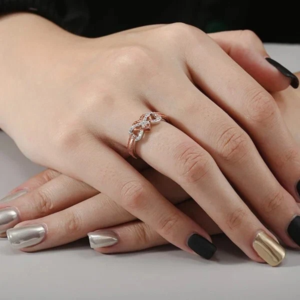 Heart Magnetic Therapy Ring for Women Weight Loss Yoga Ring Fit Fitness Gift - Image 3 of 4