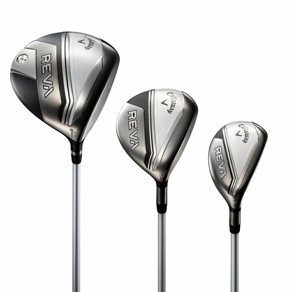 クラブ Callaway - CALLAWAY REVA BLACK LY 9SET Callaway Reva Women's 8 Piece Golf Set Black Right Hand Long