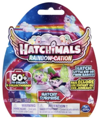 Hatchimals Rainbow-Cation Hatchy Surprise Hatch Little Kid Or Twin Babies