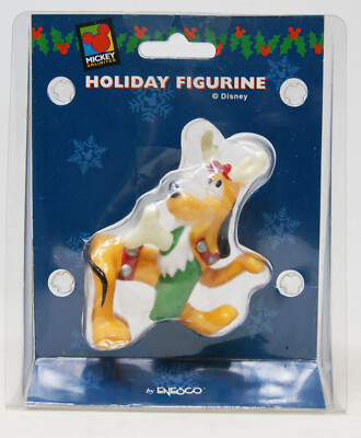 Mickey Unlimited - Holiday Figurine / Weihnachtsfigur - Pluto - by Enesco