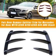 für Benz A Klasse W176 A45 AMG Heck Stoßstange Splitter Canard Flosse Flaps für Benz A Klasse W176 A45 AMG Heck Stoßstange Splitter Canard Flosse Flaps