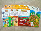 Peanuts 1990 Complete Happy Meal Box Set