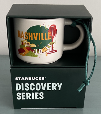 Starbucks Discovery Series Nashville Mini Mug Espresso ORNAMENT 2