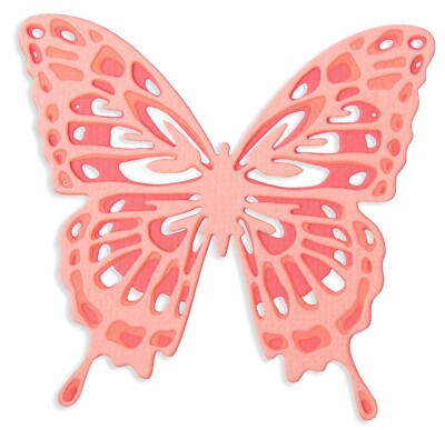New, Retired Sizzix Thinlits Intricate Wings 3pc #664394 Retail $14.99 J. Scott