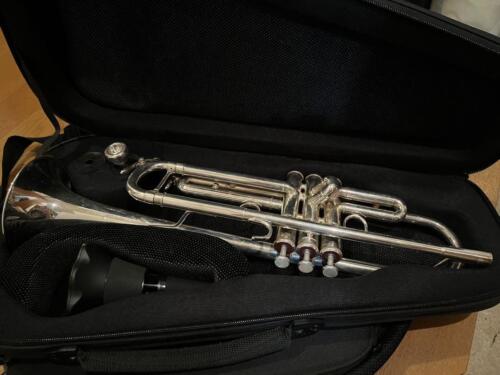 YAMAHA YTR-800GS Trumpet Silver with Mouthpiece Hard Case