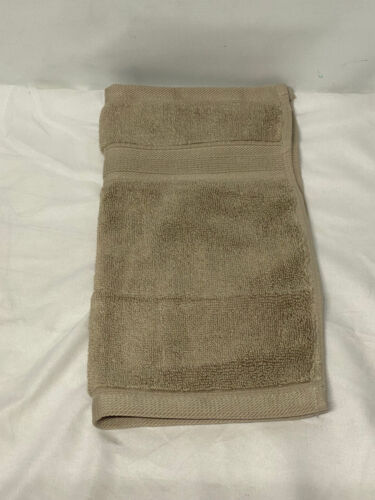 Wamsutta Collection Black Label PimaCott Luxury Washcloth in Linen 13" x 13" - Picture 3 of 3