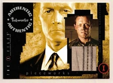 X-Files Season 9: Pieceworks Costume Card of Robert Patrick as John Doggett PW2
