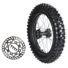 16inch 90/100-16 Rear Wheel Tyre Rim w/Disc Rotor for Apollo 140cc 160cc SSR SDG