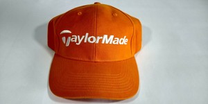 orange taylormade hat