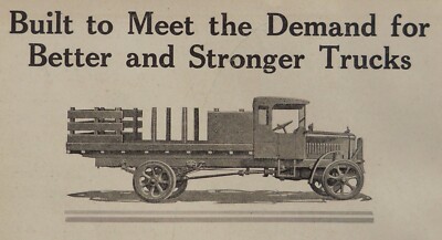 1920 ELEPHANT Jumbo Nelson Motor Truck Company Kol-Ben Wire Wheel Saginaw MI AD