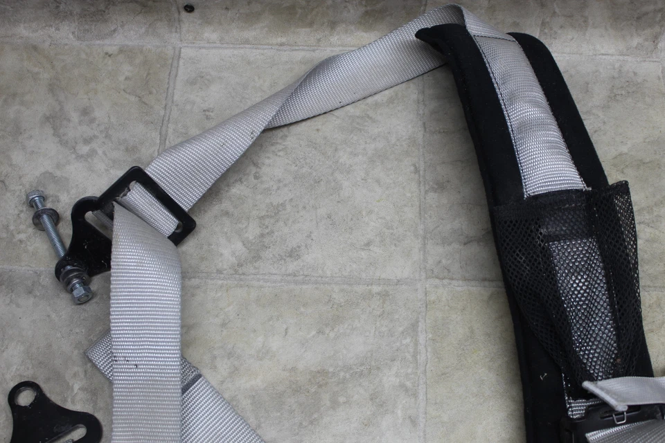 Cinturón de seguridad Polaris Rzr 900 S 2016 gris arnés de 5 puntos leer descripción Foto 3 de 4