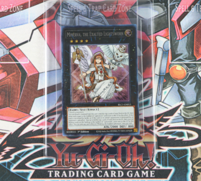 minerva yugioh prize card Minerva, the Exalted Lightsworn [YCSW-EN008] Ultra Rare Does anyone know what the