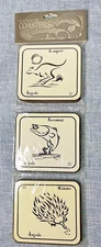 Creative Products Enterprises Pty. Ltd, Set of 6 Australian Coasters, Sealed New