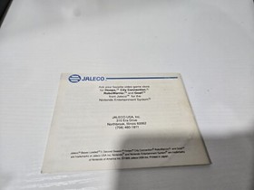 1989 NES JALECO Bases Loaded 2 Second Season Oval SOQ Rev-A Box Manual CIB