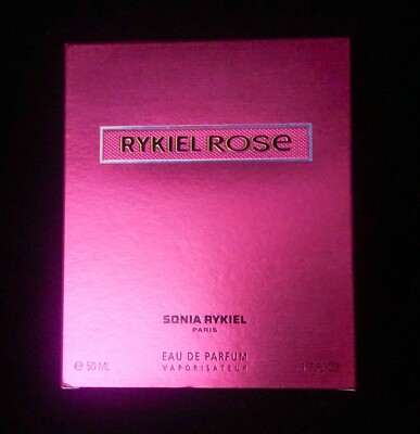 New Authentic Sonia Rykiel Rykiel Rose Eau de Perfume Spray 1.7oz Discontinued