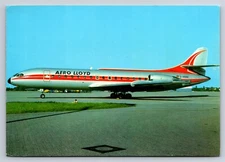 Airplane Postcard Aero Lloyd Airlines Caravelle 10R D-ABAK HD11