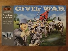 IMEX American Civil War Confederate Artillery Set 1:32 54mm Figure 702