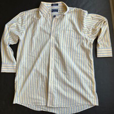 Mens Stafford Button Down Dress Shirt