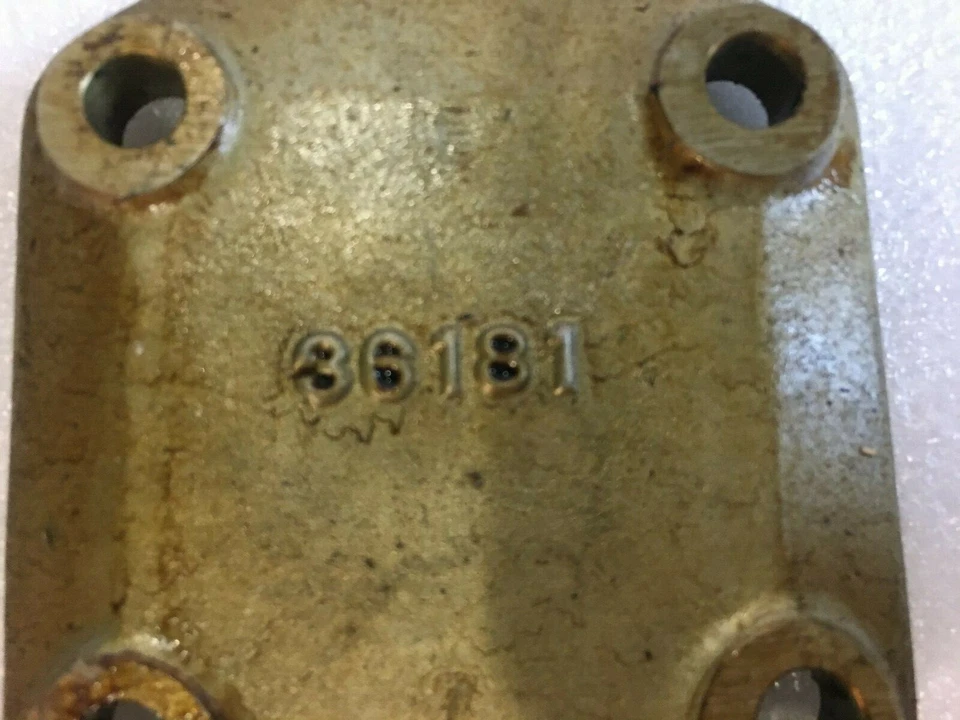 Continental Engine Cover Plate Prop Gov P/N 36181 New Beech Cessna - Image 2 of 4