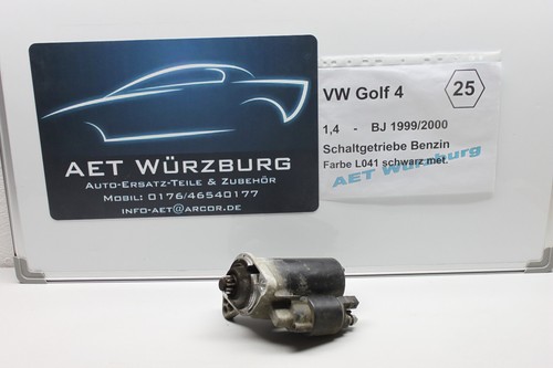 Anlasser Starter Benzin * VW Golf 4 1,4 * INT25