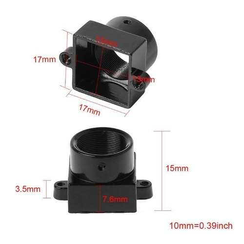 Metal M12 MTV Mount Lens Holder Bracket Support for CCTV Security Camera Board - Afbeelding 2 van 7