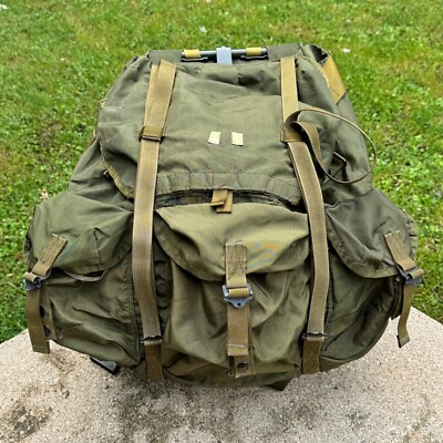 Large Alice Pack with Frame Olive Drab Complete Waist Strap