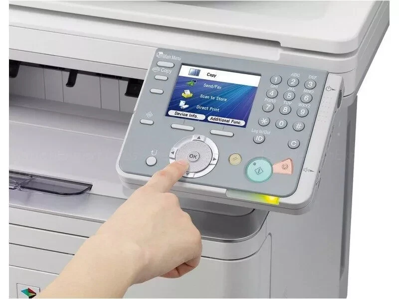 CANON IMAGERUNNER C1028I DUPLEX NETWORK OFFICE ALL-IN-ONE A4 COLOR LASER PRINTER - Image 2 of 4