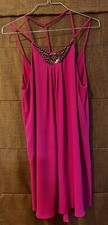 ASTR Pink Tank Spaghetti Strap Sundress Size Small